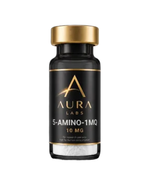 5-Amino-1MQ 10 MG research peptide vial - Aura Labs