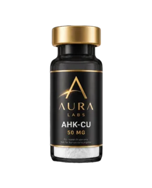 AHK-Cu 50 MG research peptide vial - Aura Labs
